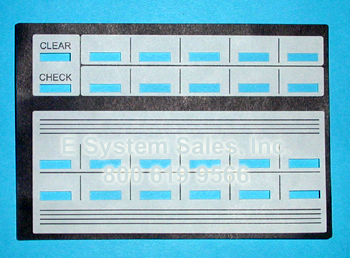 NEC Phone - DS1000/2000 22-Button Laser Label Pack of 25 Labels for the 80573 