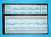NEC Phone - DS1000/2000 22-Button Laser Label Pack of 25 Labels for the 80573