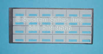 NEC Phone - DS1000/2000 34-Button Super Display Labels Pack of 25 Labels