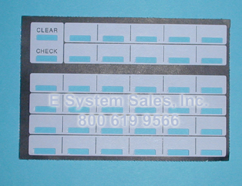 NEC Phone - DS1000/2000 34-Button Display Labels Pack of 25 Labels $24.00