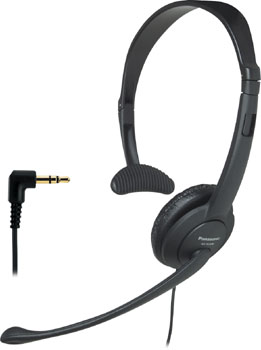 Panasonic KX-TCA86 Headset w/2.5 MM Jack