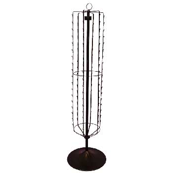 REVOLVING SPINNER 108 CHIP DISPLAY RACK ES-RTS6108